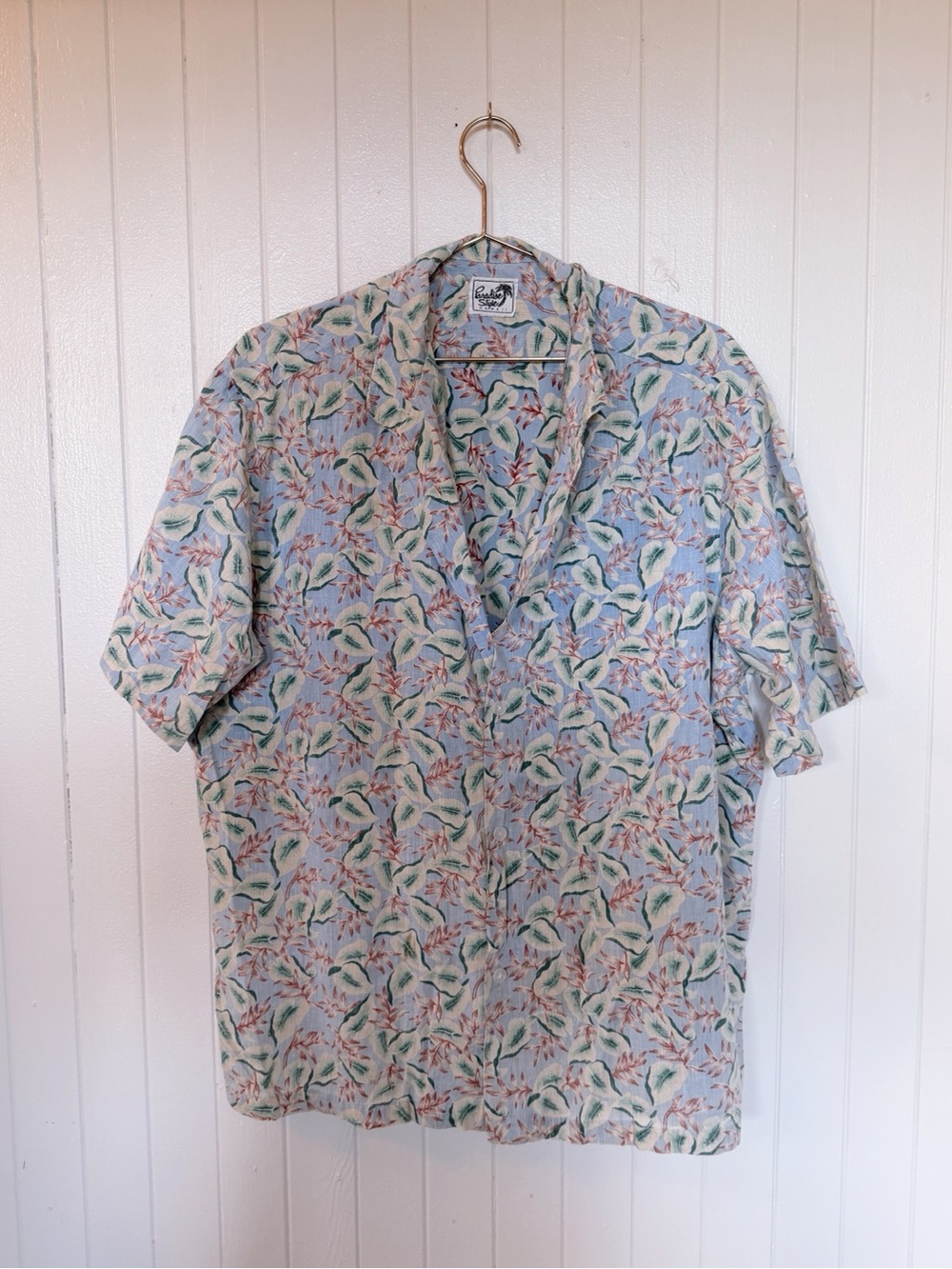Retro Paradise Style Hawaii Button-down